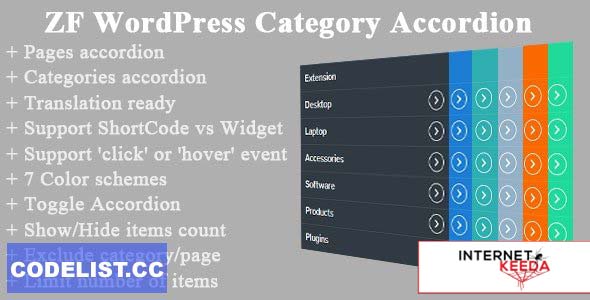 14505-ZF v2.5.1 - WordPress Category Accordion