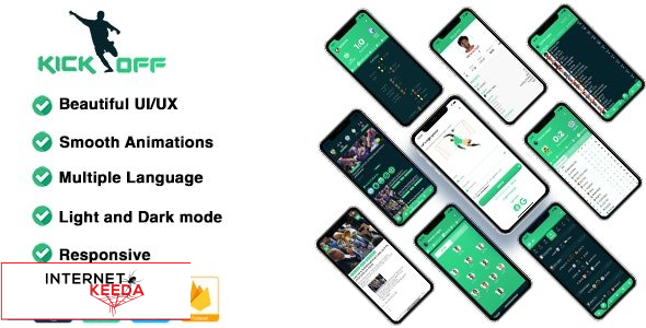 14630-Kick-Off v1.0 - Multiple Languages ( LiveScore, Events, statistics,... ) Api Flutter Applicati