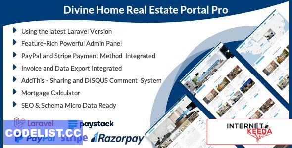 14643-Divine Home - Laravel Real Estate Portal Pro