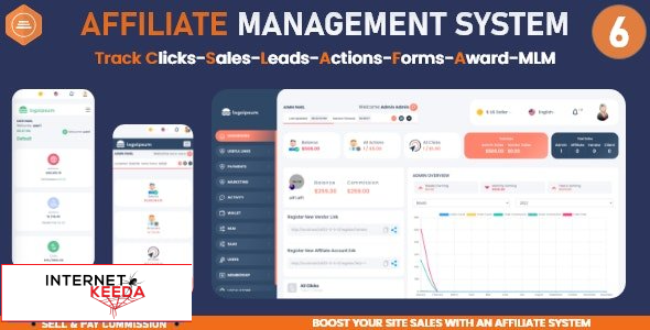 14645-Ultimate Affiliate Management System v6.0.0.1 - PHP Platform