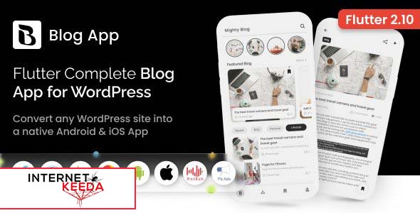 14647-MightyBlogger v1.0 - Flutter multi-purpose blogger app with wordpress