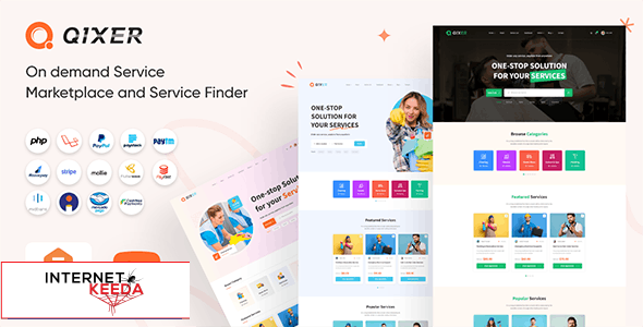 14744-Qixer v1.0.6 - Multi-Vendor On demand Service Marketplace and Service Finder