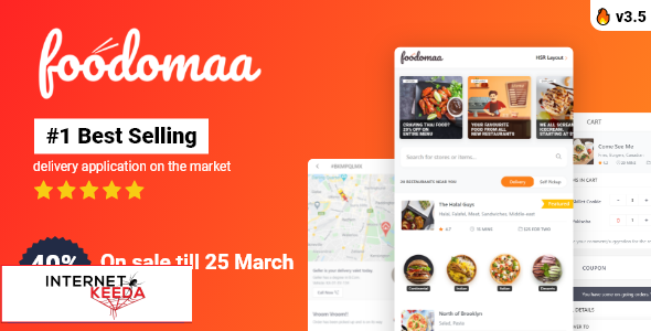 14811-Foodomaa v3.5 - Multi-restaurant Food Ordering, Restaurant Management and Delivery Application