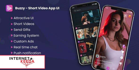 14922-Buzzy v1.0 - TikTok, Dubsmash, Triller Clone Script & Short Videos App Template