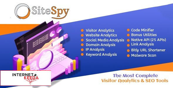 19805-SiteSpy v8.0 - The Most Complete Visitor Analytics & SEO Tools - 