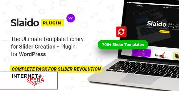 15025-Slaido v2.0.5 - Template Pack for Slider Revolution WordPress Plugin