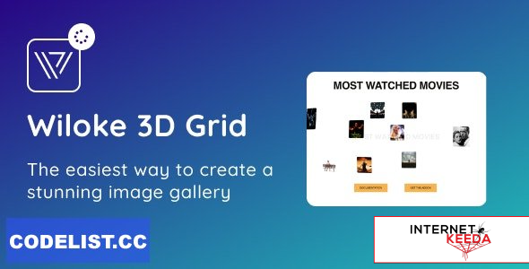 15071-Wiloke 3D Grid Addon for Elementor v1.0.0