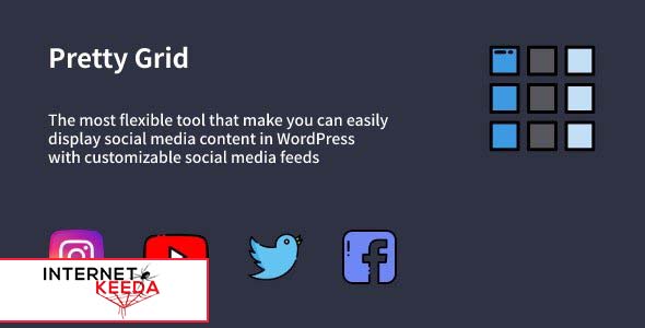 15078-Pretty Grid v1.0.2 - WordPress Social Feed Gallery Plugin