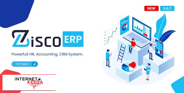 15364-ZiscoERP v5.0.7 - Powerful HR, Accounting, CRM System