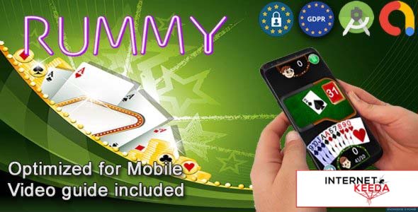 15415-Rummy Classic v1.0 - Rami (Admob + GDPR + Android Studio)