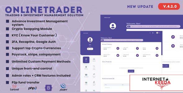 15459-OnlineTrader v4.2.0 - Trading and investment management system - 