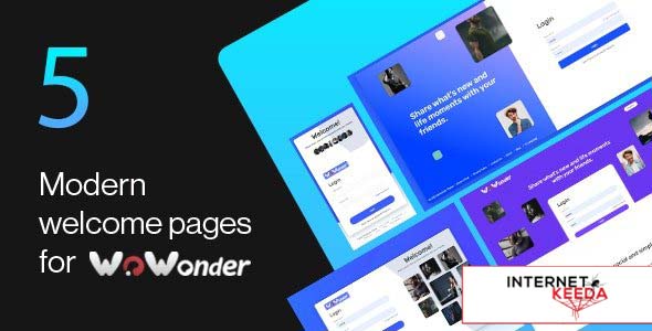 15524-Wonderful v1.2 - The Ultimate Welcome Page Themes For WoWonder