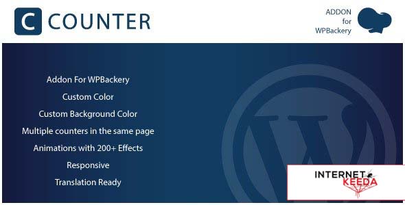 15594-Counter v1.0 - Addons for WPBakery Page Builder WordPres Plugin