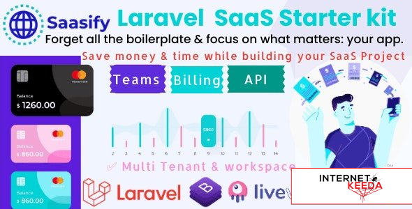 15562-Saasify v2.0 - advance Laravel SaaS Starter kit