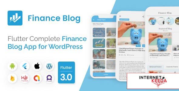 15617-Mighty Finance v1.0 - Flutter 3.0 blog app for Finance with WordPress backend