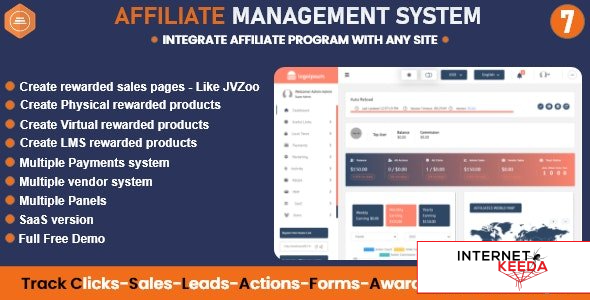 15644-Affiliate Management System v7.0.0.2 - PHP Platform