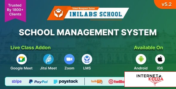 15694-Inilabs School Express v5.2 - School Management System