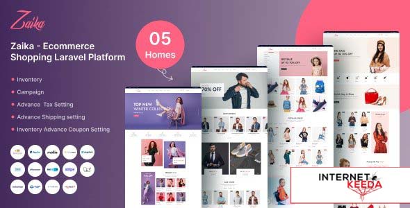 16115-Zaika eCommerce CMS v2.0.5 - Laravel eCommerce Shopping Platform - 