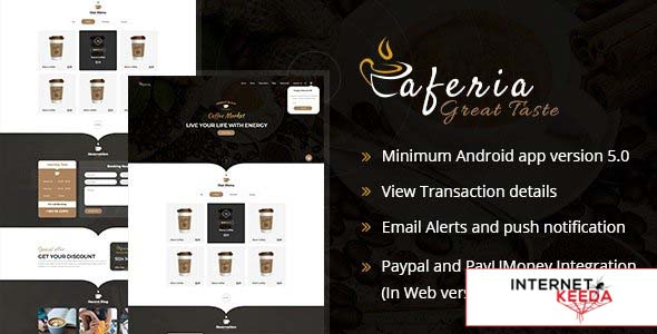 15705-Caferia v1.4 - Restaurant Food Order and Delivery Web and Mobile App