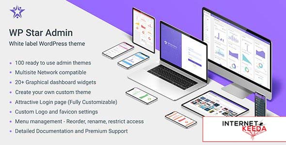 15868-WP Star v1.1 - White Label WordPress Admin Theme