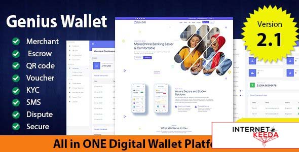 15904-Genius Wallet v2.1 - Advanced Wallet CMS with Payment Gateway API - 