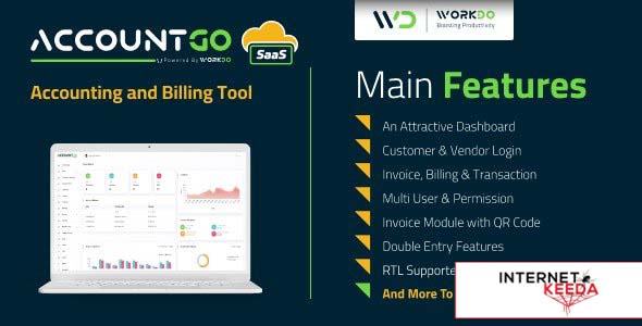 16129-AccountGo SaaS v4.7 - Accounting and Billing Tool - 