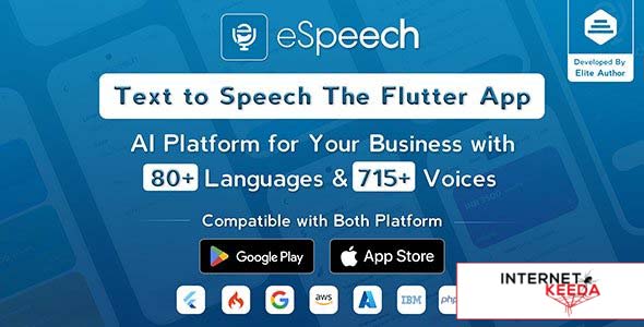 16391-eSpeech v1.2.2 - Text to Speech Flutter Full App