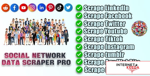 16395-Social Network Data Scraper Pro v1.8.0.2