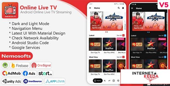 16484-Android Online Live TV Streaming v5.0