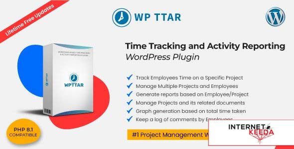 19346-Time Tracking and Activity Reporting v2.1 - WordPress Plugin