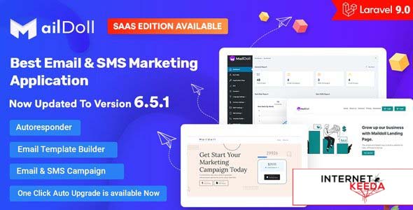 16830-Maildoll v6.5.4 - Email Marketing & SMS Marketing SaaS Application