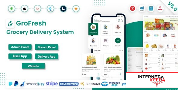 20900-GroFresh v7.3 - (Grocery, Pharmacy, eCommerce, Store) App and Web with Laravel Admin Panel + D