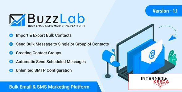 16837-BuzzLab v1.1 - Bulk Email And SMS Marketing Platform - 