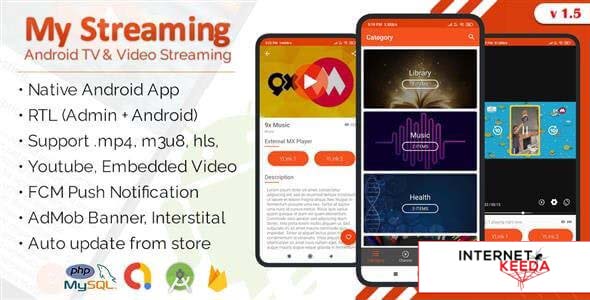 16960-My Streaming Android App with Admin Panel (Android 11 Support) v1.5