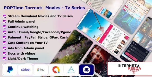 17081-POPTime v1.0 - Torrent App Movies – TV Series – Cast system