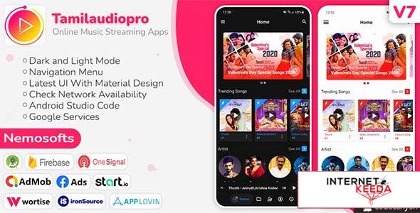 17295-Tamilaudiopro v7.0 - Online Music Streaming Apps