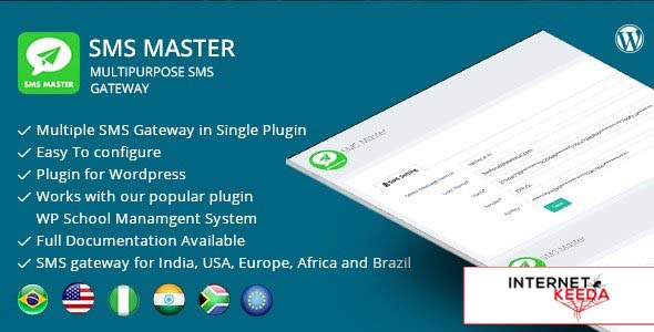 17370-SMSmaster v6.0 – Multipurpose SMS Gateway for Wordpress