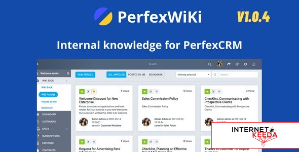 17402-PerfexWiki v1.0.4 - Internal knowledge for Perfex CRM