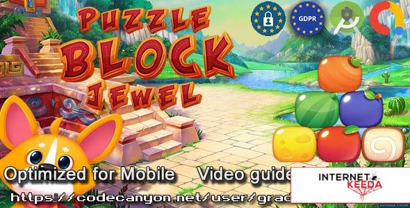 17453-Puzzle Block Jewel V6 (Admob + GDPR + Android Studio)