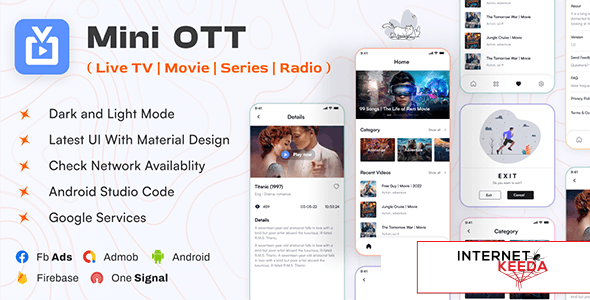 17686-Mini OTT v1.0 - Live TV, Streaming, Movie, Radio