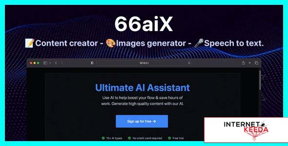 21532-66aix v25.0.0 - AI Content, Chat Bot, Images Generator & Speech to Text (SAAS) - 