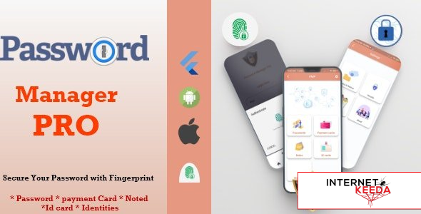 17921-PMP v1.0 - Password Manager Pro With Flutter - Android & IOS