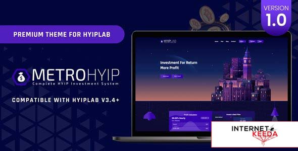 18245-METROHYIP v1.0 - Premium Theme For HYIPLab