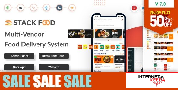 18452-StackFood v7.0 - Multi Restaurant Food Delivery App with Laravel Admin and Restaurant Panel - 