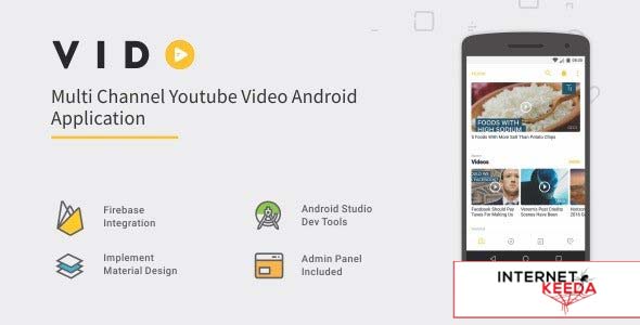 21776-Vido v2.2 - Android Youtube Multi Channel