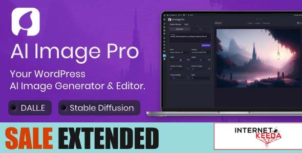 18504-AI Image Pro v1.1.0 - WordPress AI Image Generator & Editor, DALLE & Stable Diffusion