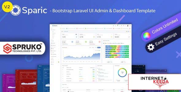 18642-Sparic v2.0 - Laravel Admin dashboard Template