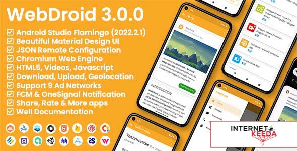 18647-WebDroid v3.0.0 - Android WebView App