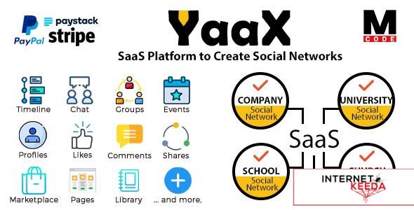 18804-YaaX v1.4.0 - SaaS Platform to Create Social Networks