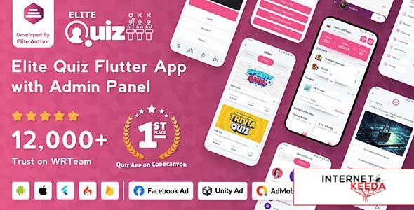 18930-Elite Quiz v2.1.1 - Trivia Quiz - Quiz Game - Flutter Full App + Admin Panel - 